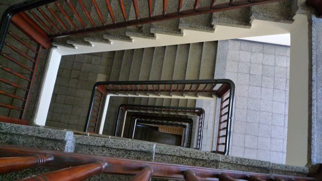 Stairway, Berlin, 2012, © Kathleen MacQueen.